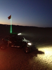 Night run at Dumont Ca