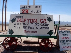 Stopped off at Nipton, CA