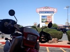 Fueling up in Primm