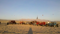 Dune run on Saturday with the crew