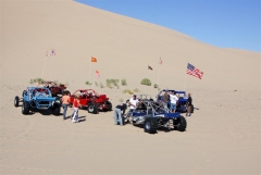 Chillen in the dunes after a good run on Friday