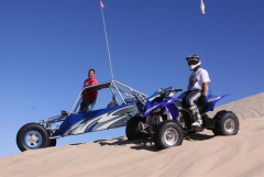 Chillen at the top of the dunes