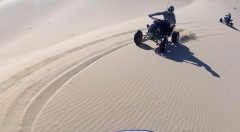 riding through some awesome sand!