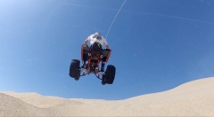 quad jumping at Taladega- Go Pro!