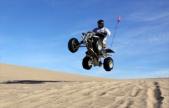 Sunday AM ride,Darrell jumping