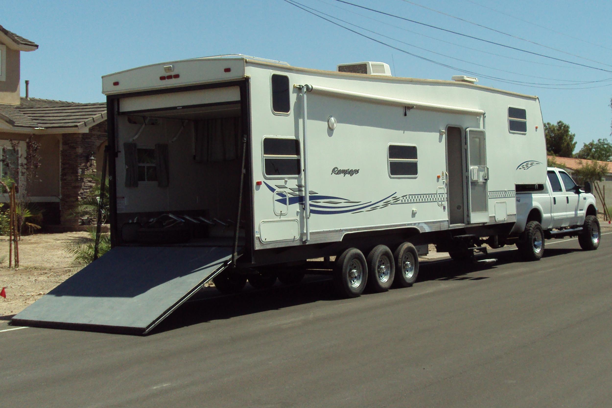 37 Nomad Rampage Toy Hauler Rv S