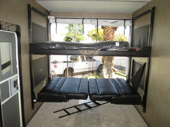 Toy Hauler Dual Couch Bed Lift System