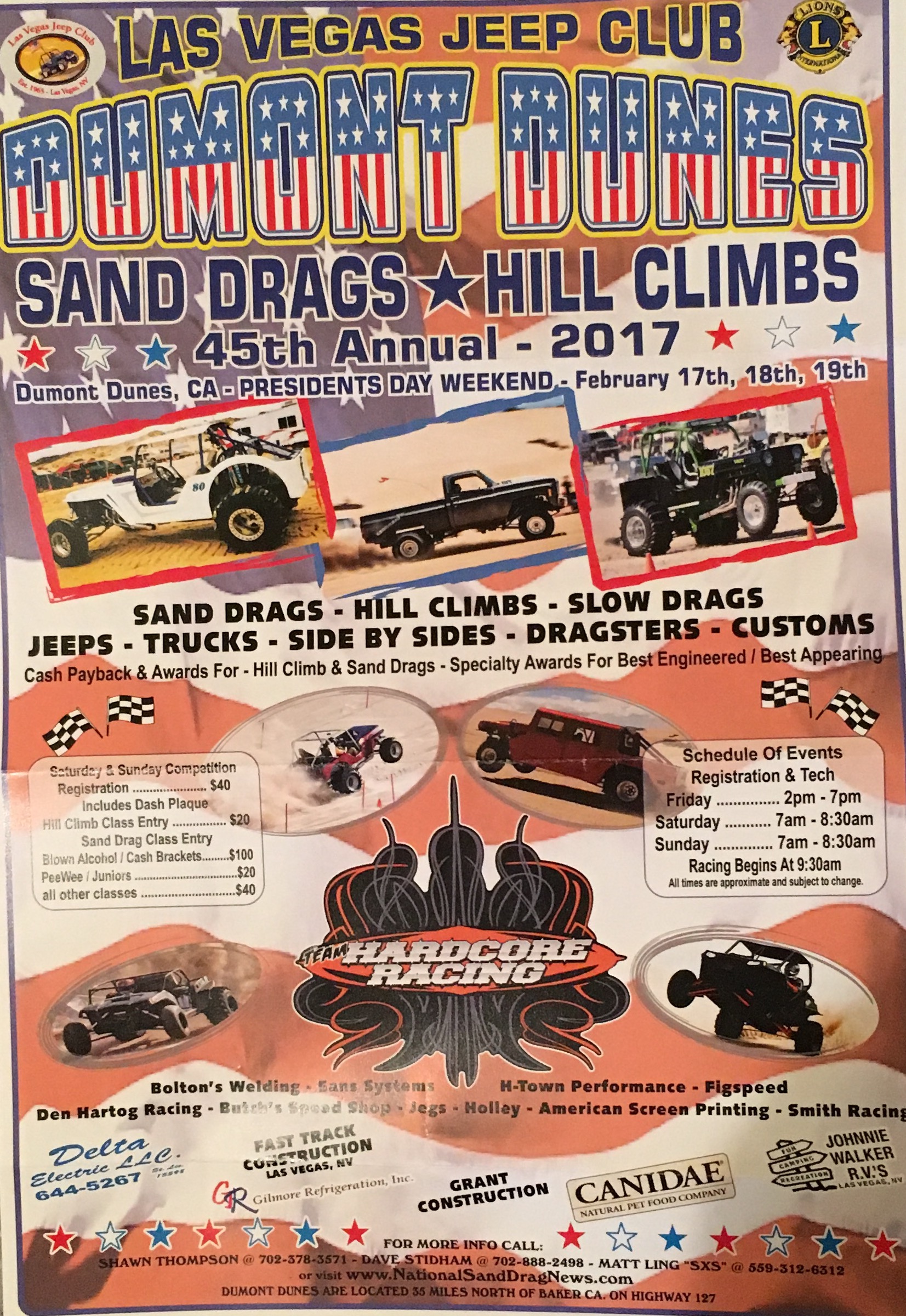 45th Annual Sand Drags & Hill Climbs