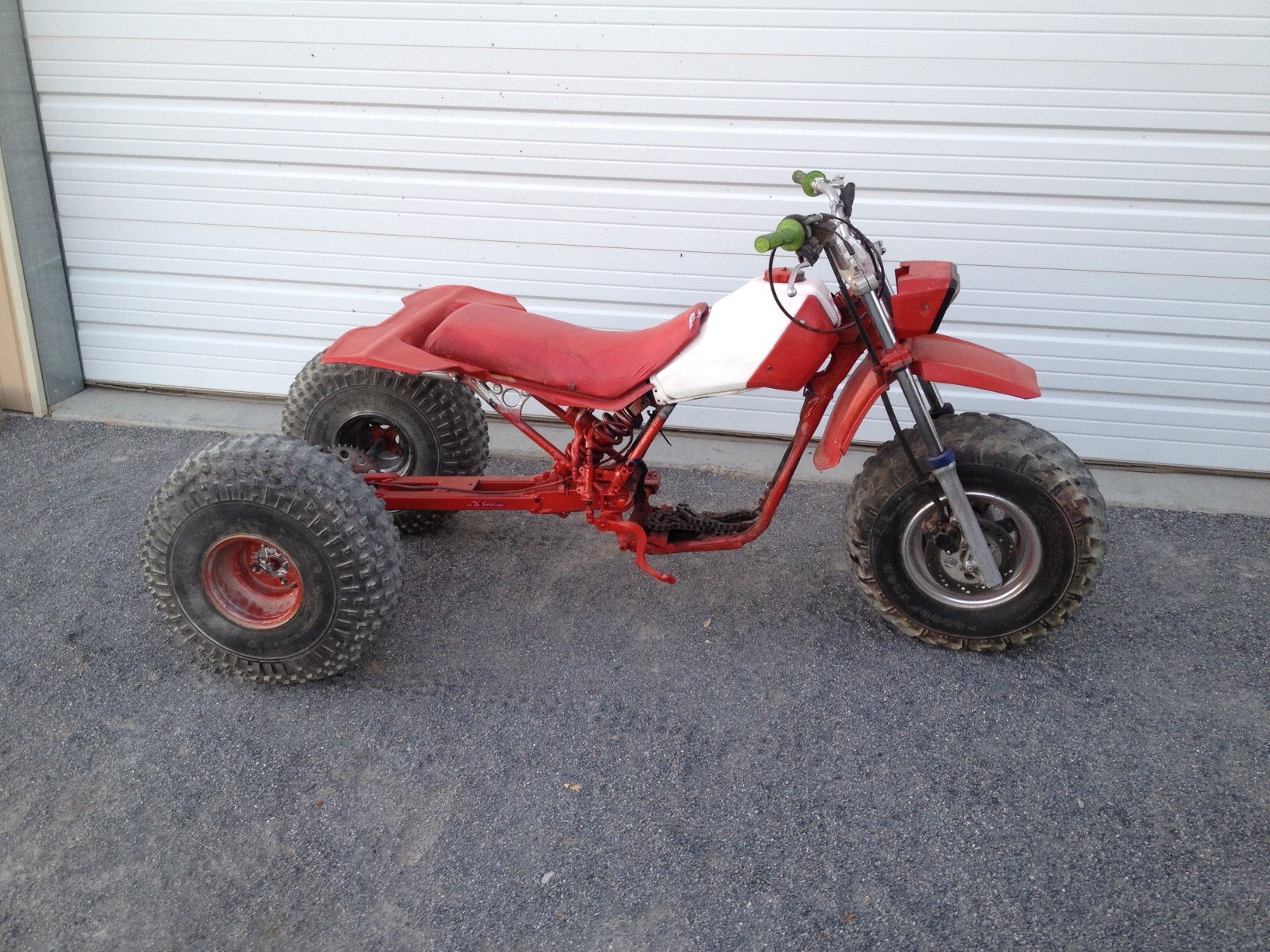 1985 Atc 0x Rolling Chassis With Extended Swing Arm Atv S Motorcycles For Sale Dumont Dune Riders