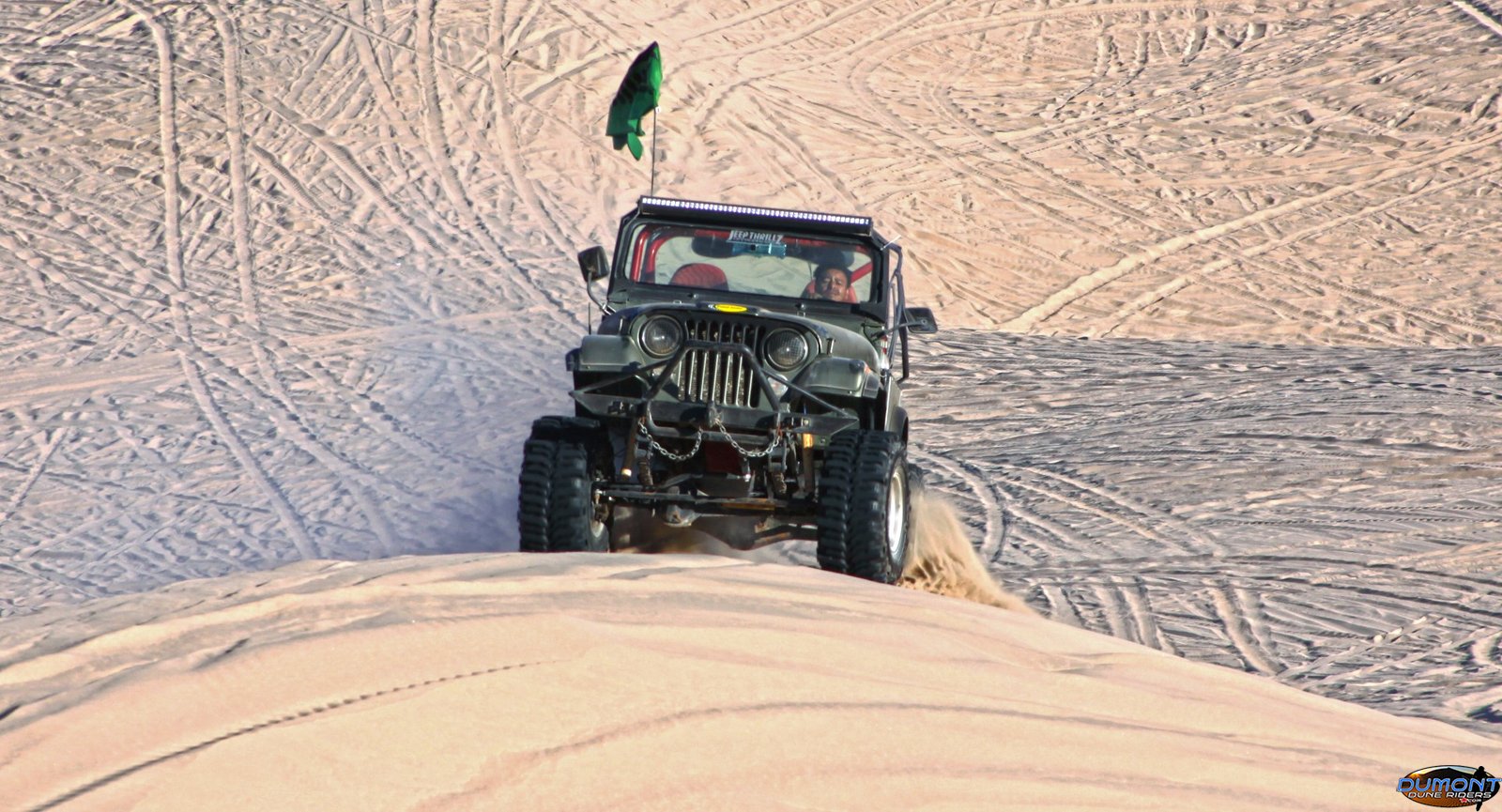 Jeep in the sand Halloween 2017