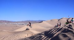 Dirtbikes sending it Sat AM Halloween 2017